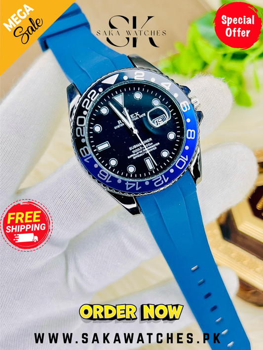 Luxury Watch for Men – Dual-Tone Bezel | AAA Quality | 1-Year Warranty