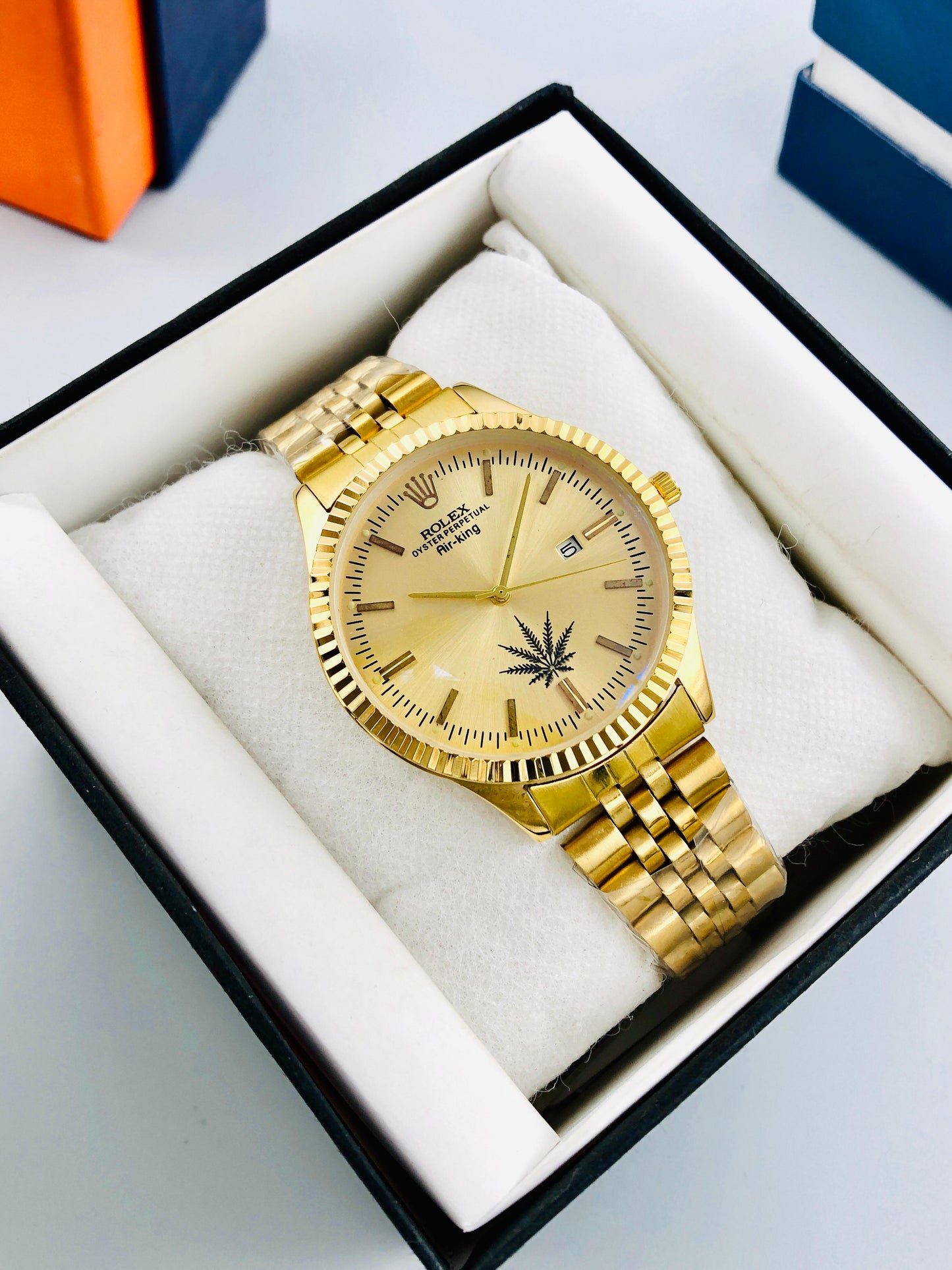 Air King Watch for Men – Luxury Stainless Steel Date Display | High AAA Quality