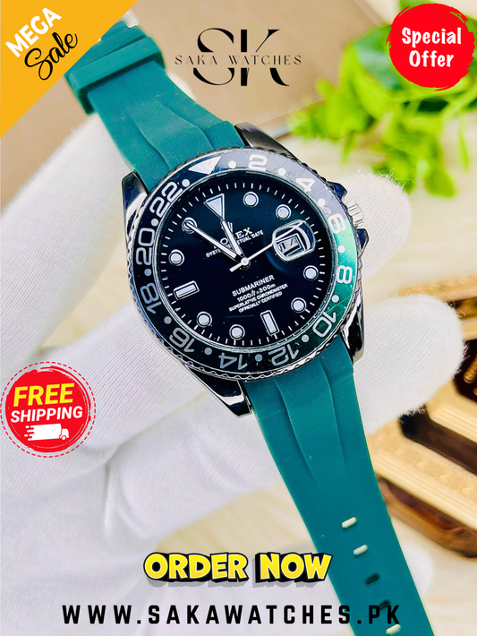 Luxury Watch for Men – Dual-Tone Bezel | AAA Quality | 1-Year Warranty